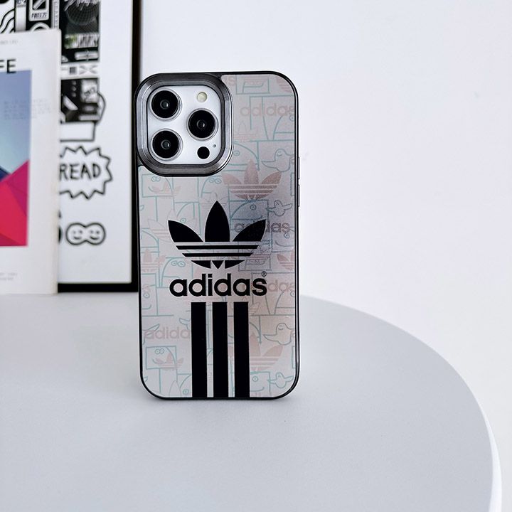 adidas アイホン 15カバー 電気メッキ