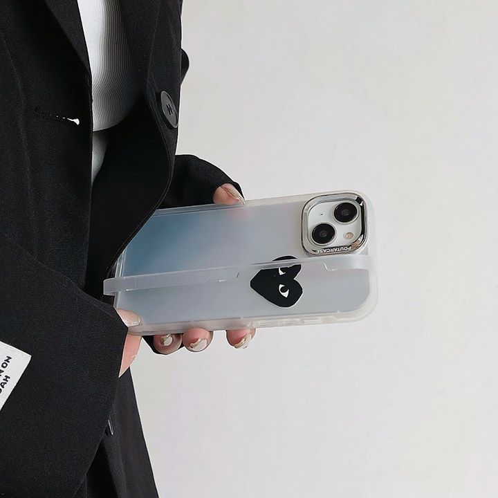 comme des garçons iphone 15 ケース 