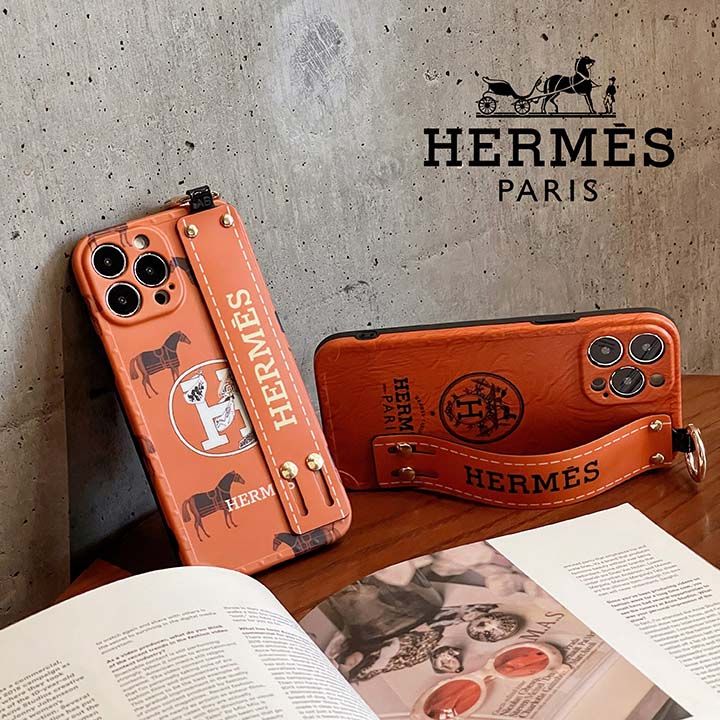 アイホン 13 hermes エルメス カバー 手首バンド