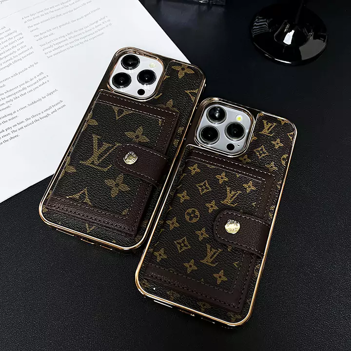 ブランドロゴ vuitton  新作の iphone15ケース