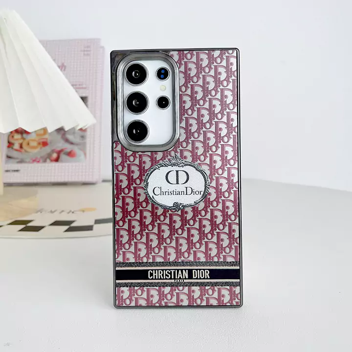 電気メッキ  dior galaxy s23ケース