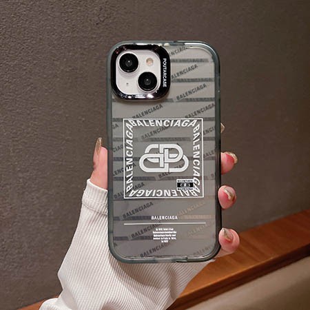 balenciaga風 アクリル iphone 15plus カバー