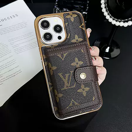 ブランドロゴ vuitton  新作の iphone15ケース