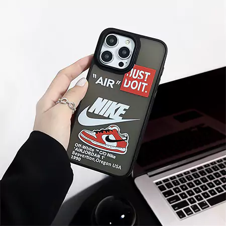 ブランド柄 nike風 iphone16スマホケース