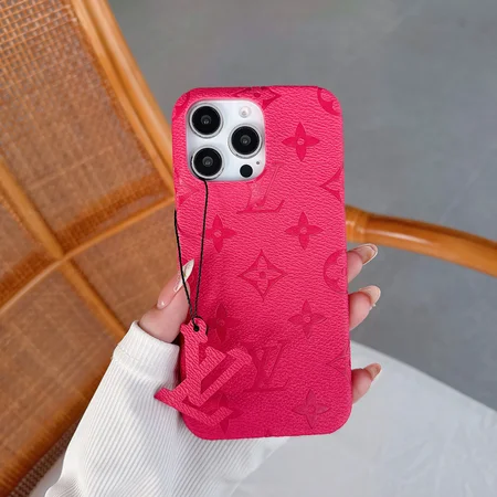 iphone17vuitton風 iphone 16プラス  牛革