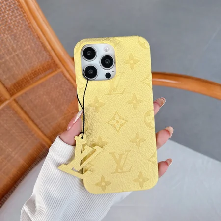 iphone17vuitton風 iphone 16プラス  牛革